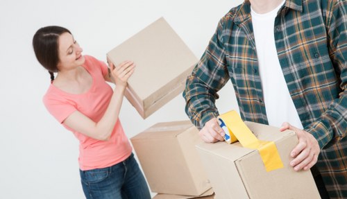 Secure furniture storage unit in Worcesterpark